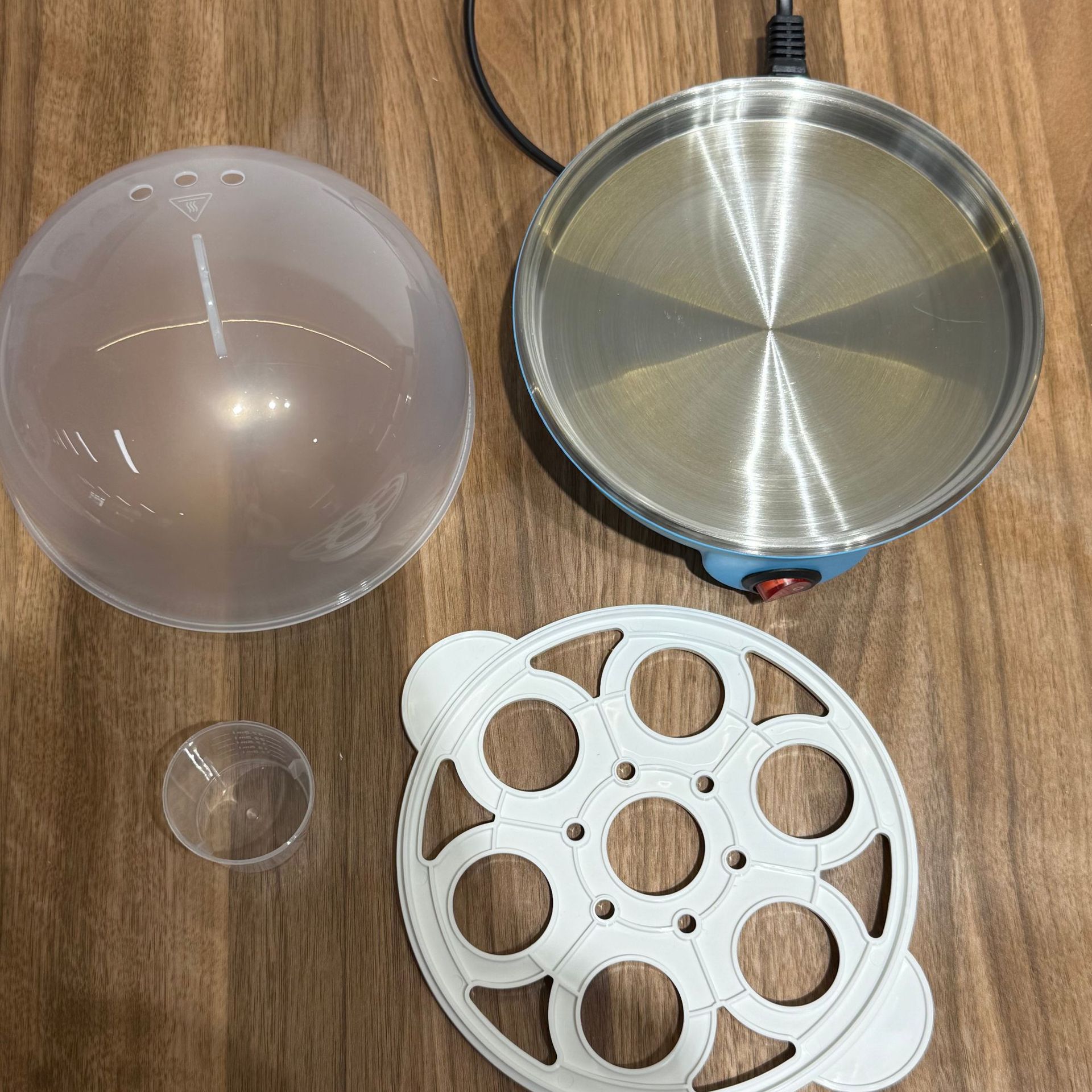 跨境多功能煮蛋器蒸蛋器自动断电家用小型蒸蛋羹煮鸡蛋EggCooker 2