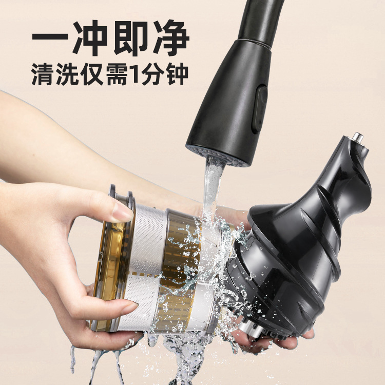 爆款大口径慢速榨汁机多功能汁渣分离炸汁水果汁全自动原汁机家用 4