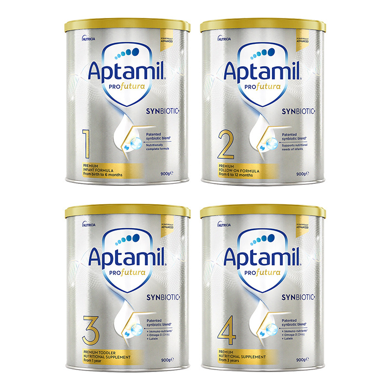 Aptamil爱他美澳洲白金3段1-3岁澳爱白金新西兰婴儿配方奶粉900g 5