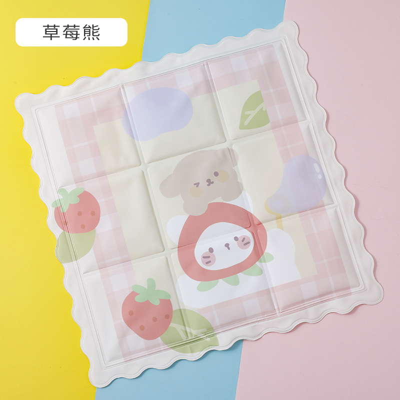 派派妞夏季冰垫夏天透气坐垫降温神器冷凝胶冰晶坐垫学生汽车水垫 10